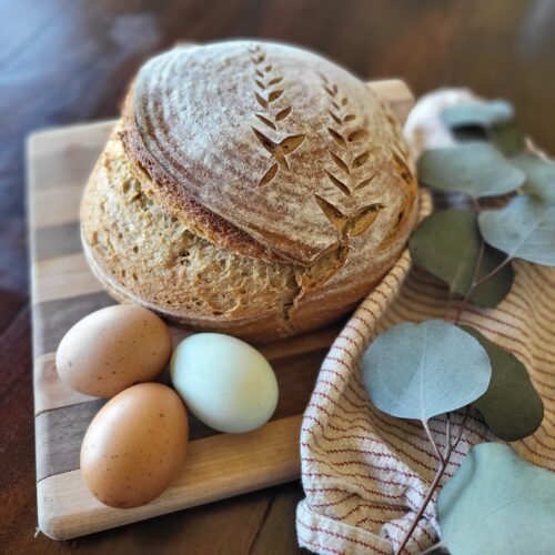 Homemade Sourdough Loaf